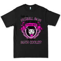 Black I'm A Pitbull Mom Just Like A Normal Mom Premium Tee - Bettercallsaul