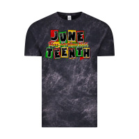 Cloud Black juneteenth freeish since 1865 Vintage Tee - CowGirlArtShop