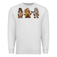 Oatmeal Heather coffee gnomes Premium Sweatshirt - BarkalooDesign