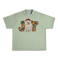 Oil Green pomeranian christmas joy Urban Heavy Tee - RanaPortraitStore