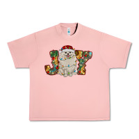 Salmon pomeranian christmas joy Urban Heavy Tee - RanaPortraitStore