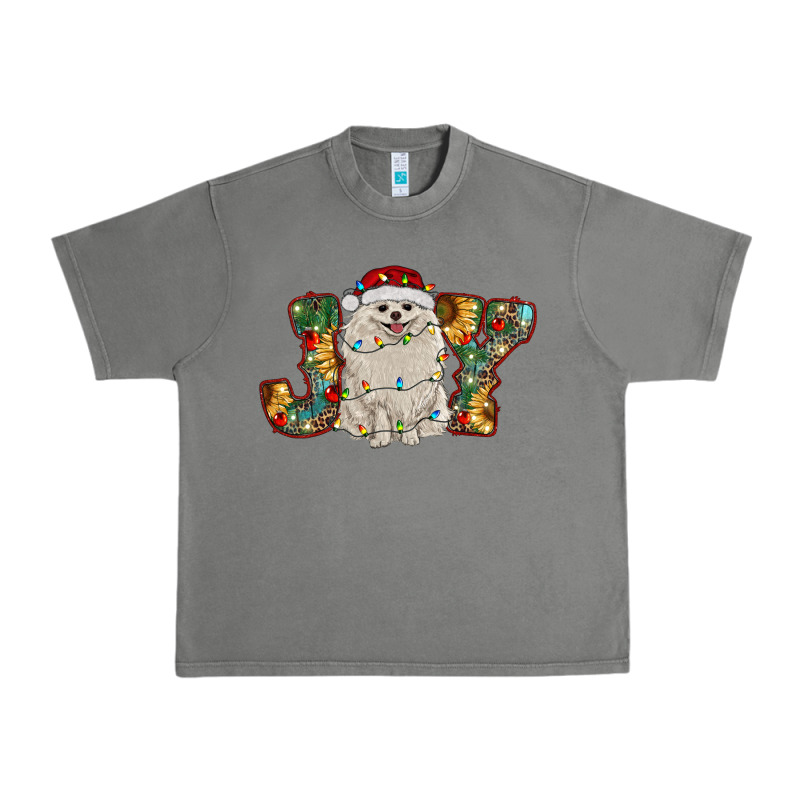 Pomeranian Christmas Joy Urban Heavy Tee by RanaPortraitStore | Teevron