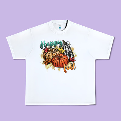 Happy Fall Urban Heavy Tee Designed By Cowgirlartshop