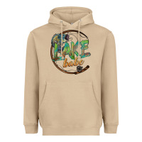 Mushroom lake babe Heavyweight Hoodie - BarkalooDesign