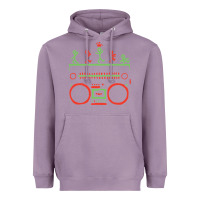 Lavender Check Tribe Called Quest Heavyweight Hoodie - trangStudio