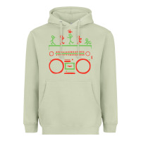 Matcha Check Tribe Called Quest Heavyweight Hoodie - trangStudio