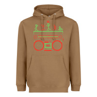 Toasted Coconut Check Tribe Called Quest Heavyweight Hoodie - trangStudio