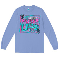 Colony Blue nurse life olivia  (1) Long Sleeve Tee - OliviaCreatesArt