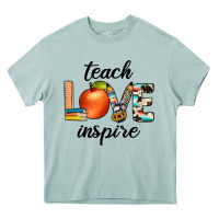 Arona teach love inspıre Heavy Core Tee - JahusDesignShop