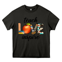 Asphalt teach love inspıre Heavy Core Tee - JahusDesignShop