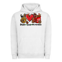 Pigment Lunar Rock peace love  hot chocolate Urban Hoodie - AdoDesignShop