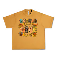 Peanut Butter gather around and give thanks Urban Heavy Tee - CowGirlArtShop