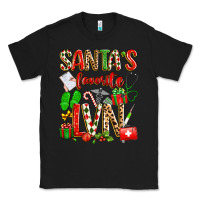Black santa's favorite lvn Classic Tee - texasbilliewilder