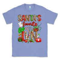 Colony Blue santa's favorite lvn Classic Tee - texasbilliewilder