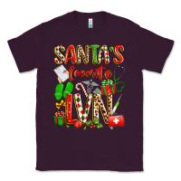Plum santa's favorite lvn Classic Tee - texasbilliewilder