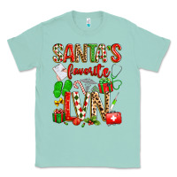Seafoam santa's favorite lvn Classic Tee - texasbilliewilder