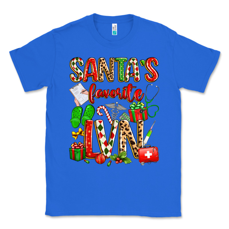 Santa's Favorite Lvn Classic Tee by texasbilliewilder | Teevron