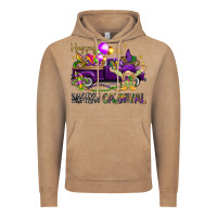 Vintage Coffee Happy Mardi carnival with truck Vintage Hoodie - HowdyJamesFarm