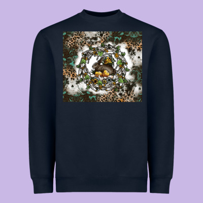 Natures Circle Of Life Heavyweight Sweatshirt Designed By Cowhidedigitalart