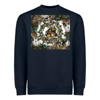 Navy natures circle of life Heavyweight Sweatshirt - CowhideDigitalArt