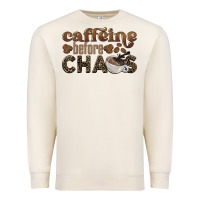 Sandshell caffeine before chaos Premium Sweatshirt - BarkalooDesign