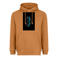 Meerkat Diamond Supply Co Teal Gift Heavyweight Hoodie - trangStudio