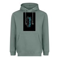 Sage Diamond Supply Co Teal Gift Heavyweight Hoodie - trangStudio