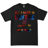 Black All I Need Is Coffee And Mascara Premium Tee - Bettercallsaul
