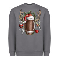 Storm christmas football Heavyweight Sweatshirt - SublimationCraftShop