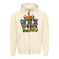 Sandshell black king Zipper Hoodie - SublimationCraftShop