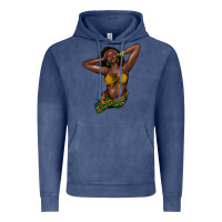 Vintage Denim Black woman Vintage Hoodie - HowdyJamesFarm