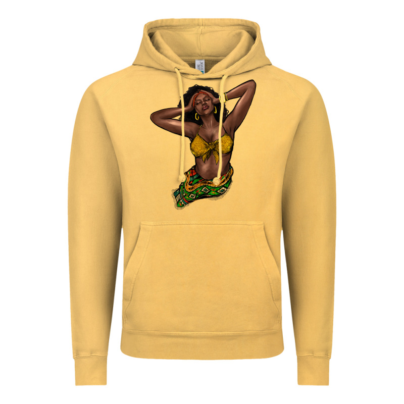 Black Woman Vintage Hoodie by HowdyJamesFarm | Teevron