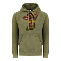 Vintage Olive Black woman Vintage Hoodie - HowdyJamesFarm