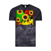 Cloud Black juneteenth sunflowers Vintage Tee - CowGirlArtShop