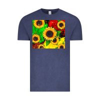 Juneteenth Sunflowers Vintage Tee | Teevron