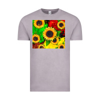 Vintage Zinc juneteenth sunflowers Vintage Tee - CowGirlArtShop