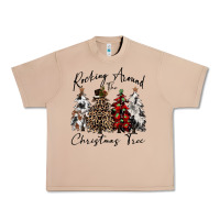 Burro rocking around the christmas tree Urban Heavy Tee - CowGirlArtShop