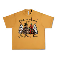 Peanut Butter rocking around the christmas tree Urban Heavy Tee - CowGirlArtShop
