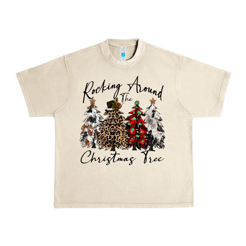 Rocking Around The Christmas Tree Urban Heavy Tee by CowGirlArtShop | Teevron