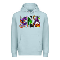 Blue Mist Western Halloween CNA Certified Nursing Assistant Premium Hoodie - LillyAllenDesigns