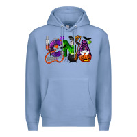 Colony Blue Western Halloween CNA Certified Nursing Assistant Premium Hoodie - LillyAllenDesigns