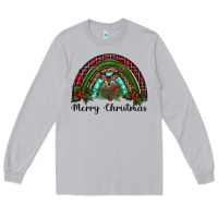 Moon Dust reindeer rainbow christmas Long Sleeve Tee - RanaPortraitStore