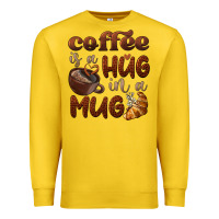 Lemon coffee is a hug in a mug Premium Sweatshirt - BarkalooDesign