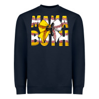 Navy Mama Of Both Heavyweight Sweatshirt - CowhideDigitalArt
