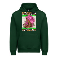 Forest Green cowgitl hat and roses Urban Hoodie - AdoDesignShop