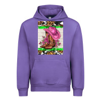 Tulip cowgitl hat and roses Urban Hoodie - AdoDesignShop