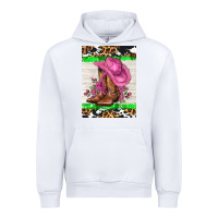 White cowgitl hat and roses Urban Hoodie - AdoDesignShop