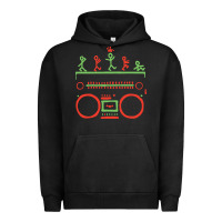 Pigment Black Check Tribe Called Quest Urban Hoodie - trangStudio