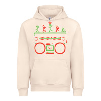 Sandshell Check Tribe Called Quest Urban Hoodie - trangStudio