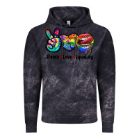 Cloud Black Peace love equality LGBT+ Vintage Hoodie - CowGirlArtShop